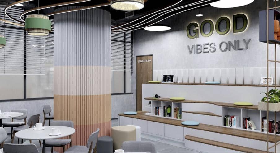 CCC Global — view 1 — Professional Services fit-out by ARCSPACEX, Bengaluru