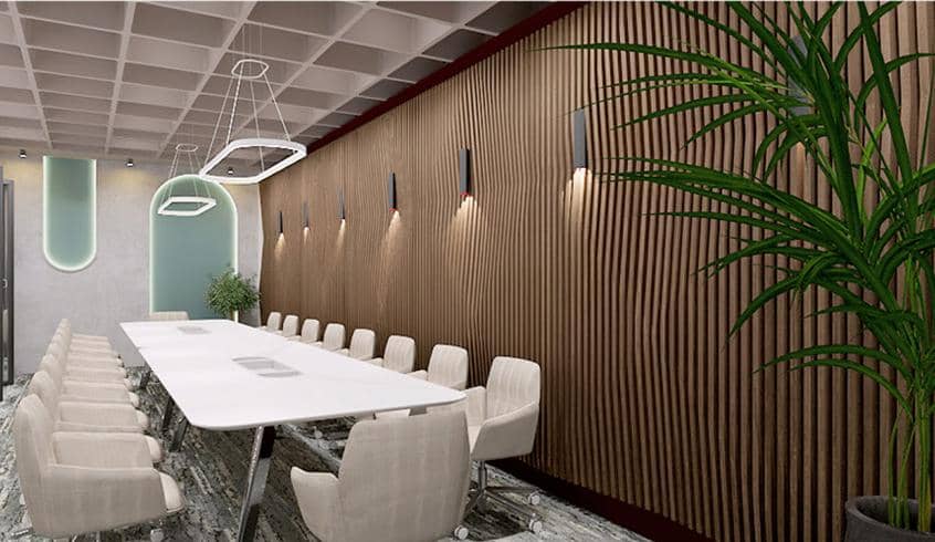 Infoservices — view 1 — Technology fit-out by ARCSPACEX, Hyderabad